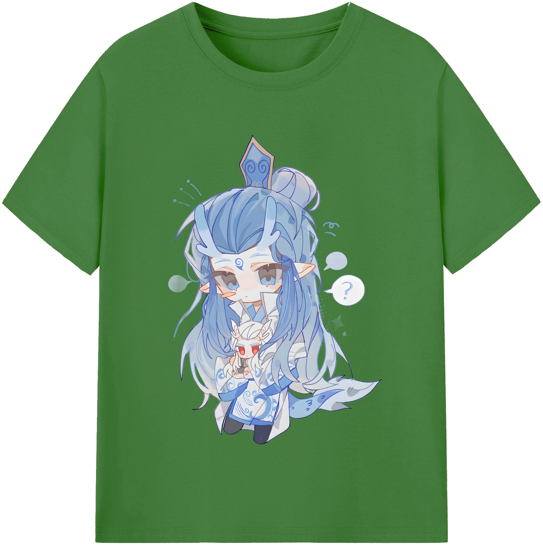 （画像用） Ne Zha 2 ナタ 魔童の大暴れ レディースカジュアルプリントTシャツ（綿100％）